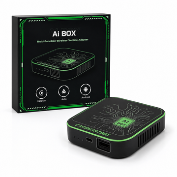 Auto Yu AI BOX – Multi-Function Wireless Vehicle Adapter (4GB RAM + 64GB ROM)