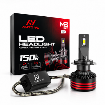 Auto Yu 150W M8 Car LED | 15,000 Lumens | 1‑Year On‑Site Complete Warranty