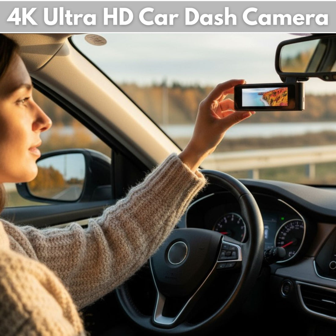4K Ultra HD Car Dash Camera