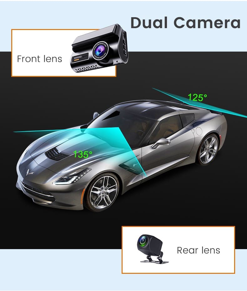 Auto Yu Smart DashCam Pro 4G(Front+Rear)
