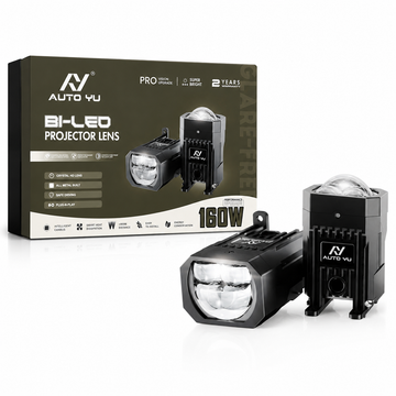 Bi Led 160Watt Projector | 1.8-Inch Fog Light Projector | 80W × 2 = 160W (Two Years On-Site Complete Warranty)