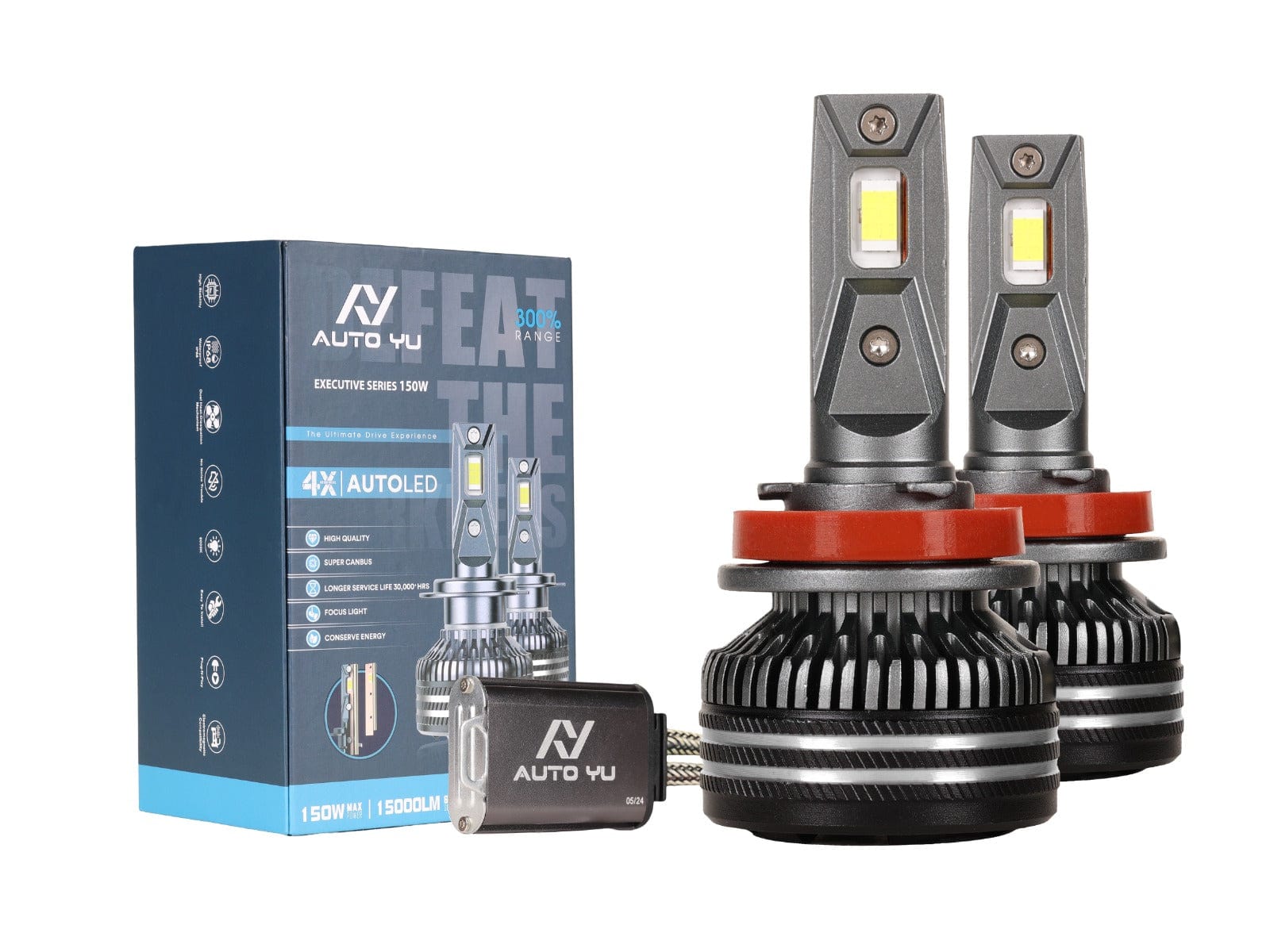 Auto Yu 150Watt 15000 Lumens Light Bulb (Two Years On-Site complete Warranty)